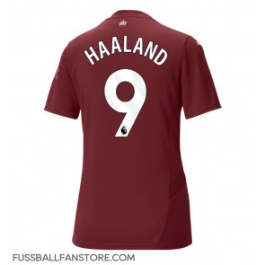 Manchester City Erling Haaland #9 Replik 3rd trikot Damen 2024-25 Kurzarm